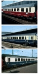 L.S. Models LS46253 - H0 3-tlg. Personenwagen-Set IC Tiziano Avmz / 2x Bpmz ; Ep. IVc